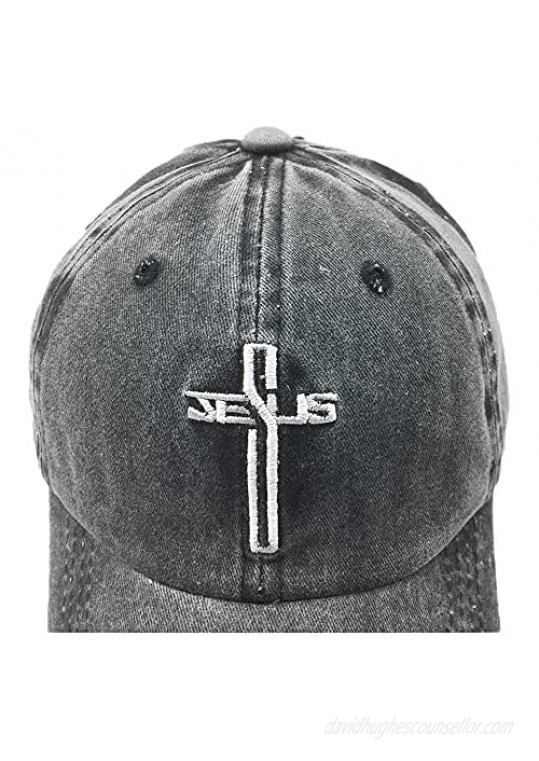NVJUI JUFOPL Men's & Women's Dad Hat Embroidered Washed Vintage Funny Baseball Cap