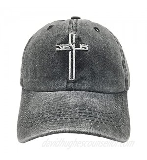NVJUI JUFOPL Men's & Women's Dad Hat Embroidered Washed Vintage Funny Baseball Cap