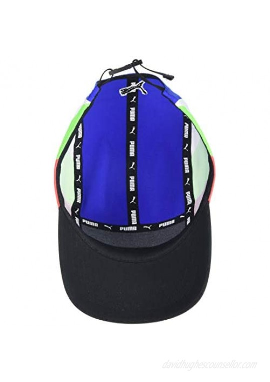 PUMA Forecast 5 Panel Camp Adjustable Flat Brim Cap Hat