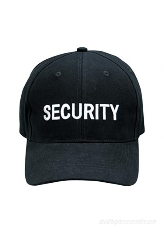 Rothco Low Profile Cap - Black/Security - White