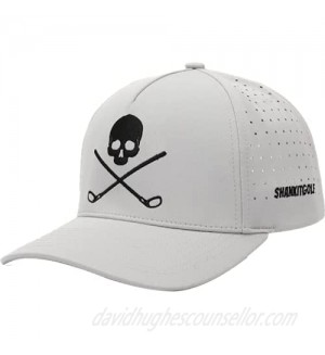 SHANKITGOLF Skull and Crossbones Adjustable Golf Hat Gray
