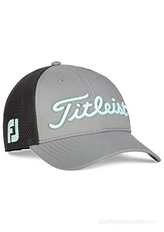 Titleist Golf- Prior Generation Tour Performance Mesh Cap Trend Collection Charcoal