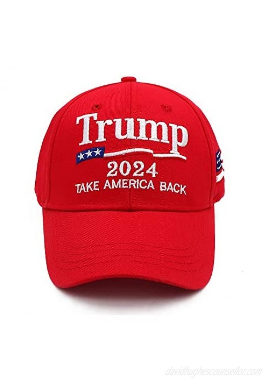 Trump 2024 Hat  Donald Trump 2024 Cap Keep America Great MAGA USA Embroidery Adjustable Baseball Cap