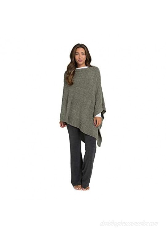 Barefoot Dreams CozyChic Lite Cable Poncho