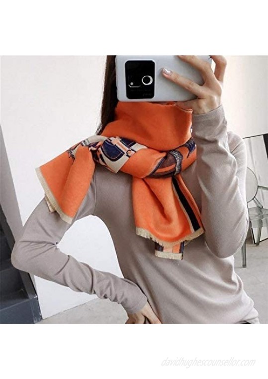 EXTREE Scarfs for Women Pashmina Silky Shawl Wrap for Evening Dressing Horse Scarf Blanket Open Front Poncho Cape