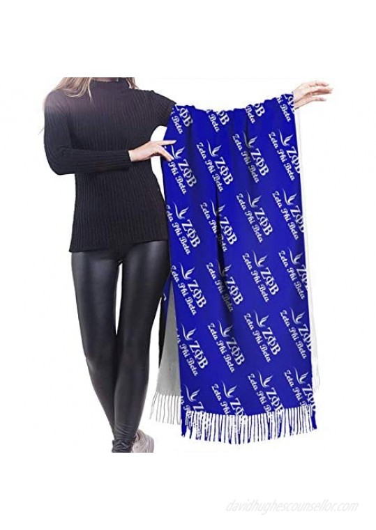 Soft Pashmina Shawl Wrap Scarf Comfortable Cashmere Scarvess With Tassel For Women