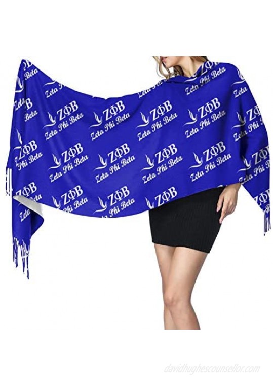 Soft Pashmina Shawl Wrap Scarf Comfortable Cashmere Scarvess With Tassel For Women