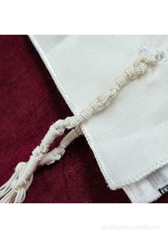 Talitania Chabad tzitzit Men Wool tallit katan tzitzis kesher chabad Avodas Yad with Packaging and Tying by Peer hatchelet