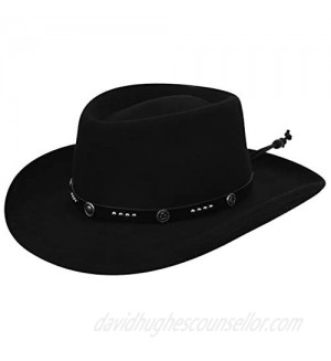 Bailey Western Men Joker Hat Black L