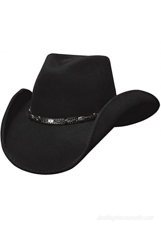 Bullhide Hats 0381Bl Cowboy Collection Wild Horse Black Cowboy Hat