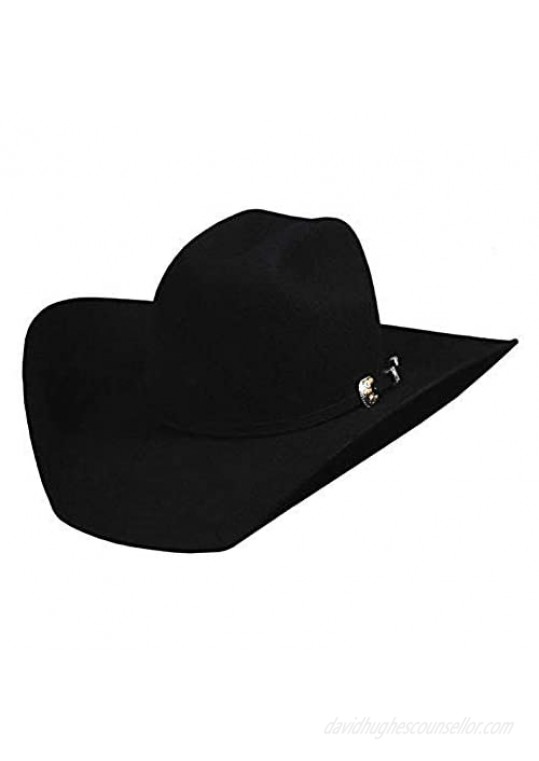 Bullhide Kingman 4x Wool Felt Western Cowboy Hat 4 Brim