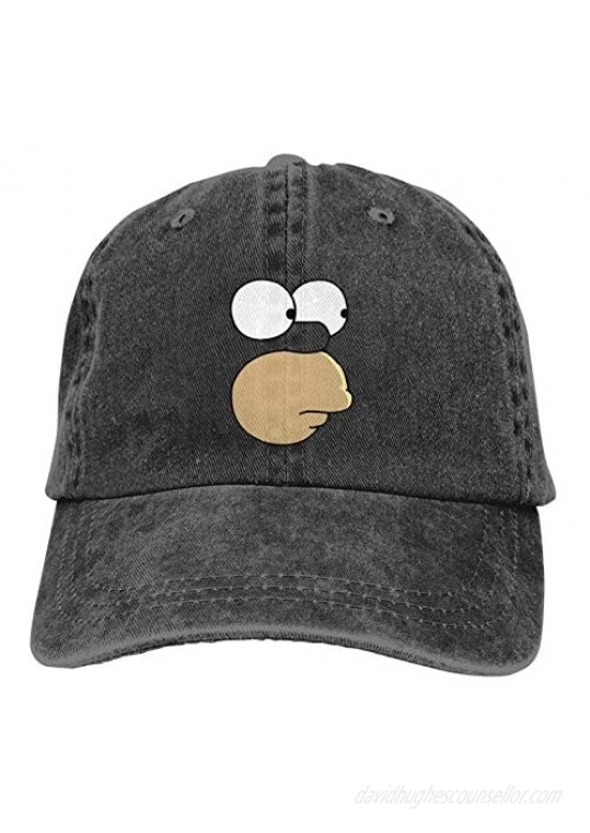 Classic-The Simpsons Adult Men and Women Fashion Adjustable Cowboy Hat Black