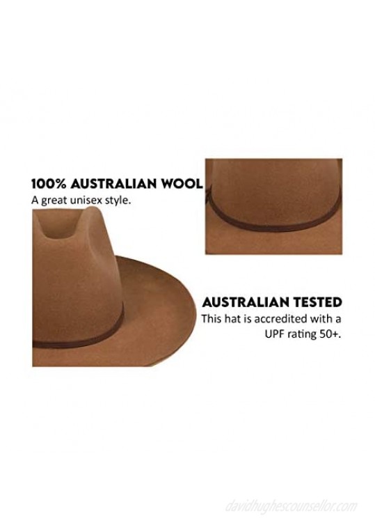 Lack of Color Unisex The Goldfinger Classic Wool Western Hat
