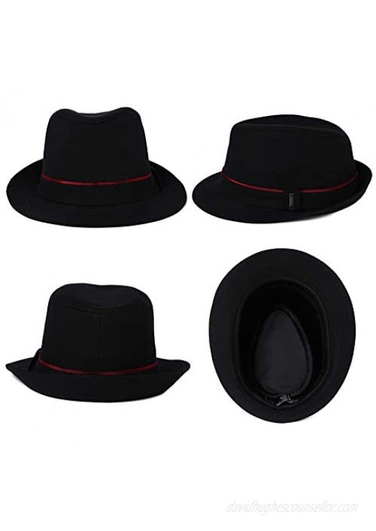 Comhats Winter Fedora Hat for Men Women Elegant