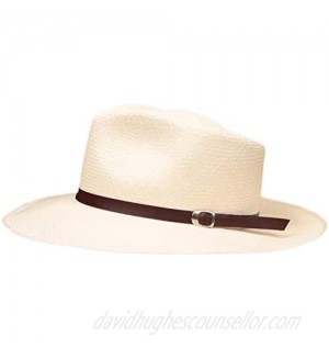 Leather Panama Hat Band - (Half Inch)