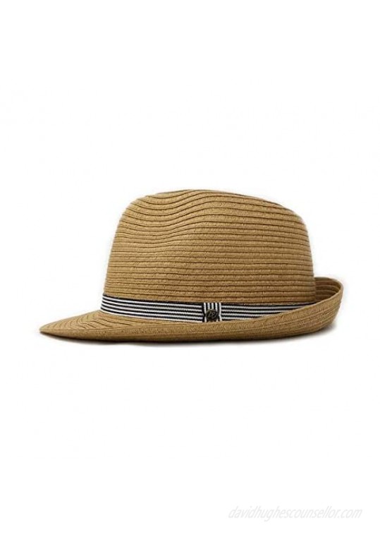 Wallaroo Hat Company Trilogy Trilby – Natural – Unisex Designed in Australia.