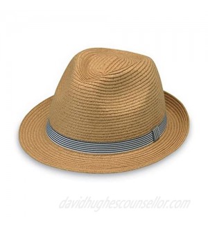 Wallaroo Hat Company Trilogy Trilby – Natural – Unisex  Designed in Australia.