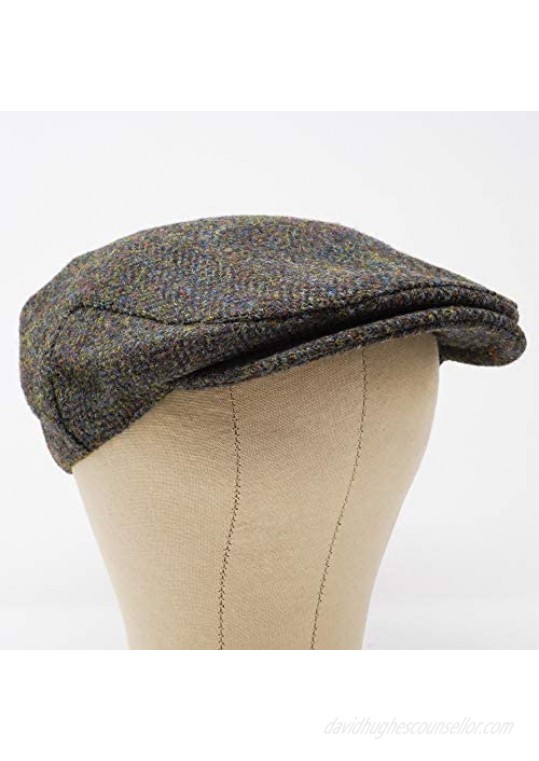 Borges & Scott Nevis Flat Cap - 100% Handwoven Wool – Harris Tweed – Water Resistant
