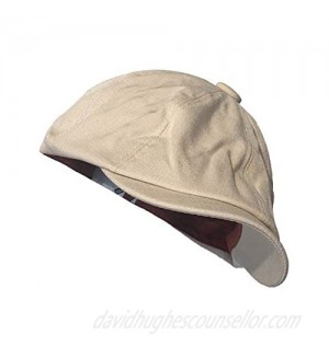 Croogo Classic Men's Flat Hat 8 Panels Herringbone Newsboy Cap Ivy Ascot Octagonal Beret Hat Summer Driving Hunting Golf Cap