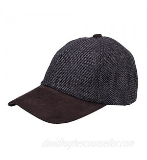 Heritage Traditions Tweed Suede Baseball Cap Hat