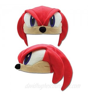 Great Eastern Sonic the Hedgehog Series: Knuckles Fleece Cap