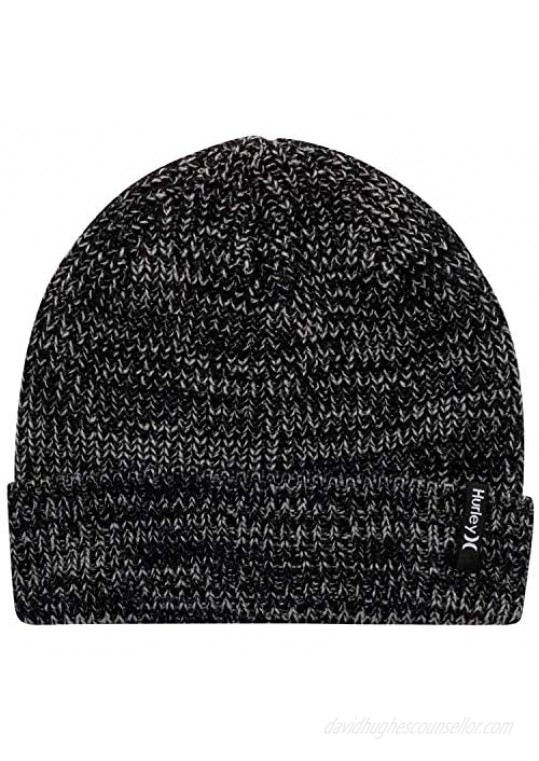 Hurley Men's Hat - Icon Cuffed Beanie and H2O Dri-Fit One & Only Sweat Resistant Fitted Baseball Cap