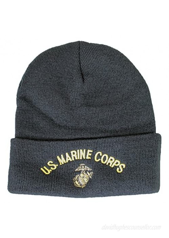 U.S. Marine Corps Knit Cap (Watch Cap) Black OS