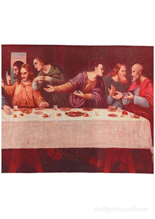 BlueSkyDeer The Last Supper by Leonardo Da Vinci Soft Cashmere Feel Scarf Large Warm Blanket Winter Shawl Wrap Women Men