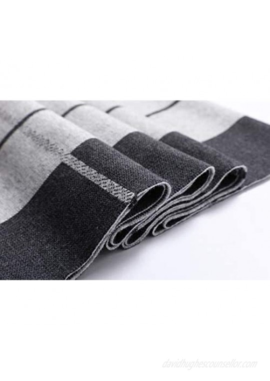 Cashmere Touch Winter Scarf for Men - ZAMAHOO Classic Fashion