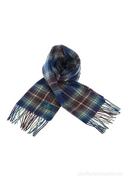 Clans Of Scotland Pure New Wool Scottish Tartan Scarf Holyrood (One Size)