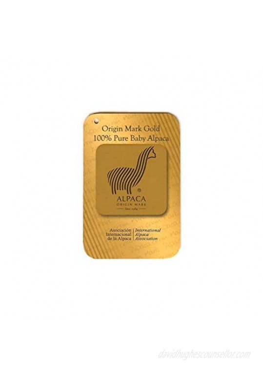 Herringbone Alpaca Scarf - 100% Baby Alpaca Wool - Unisex