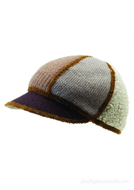 Icebox Knitting Xob Kids Soft Visor Winter Wool Hat Skull Cap Beanie for Girls and Boys