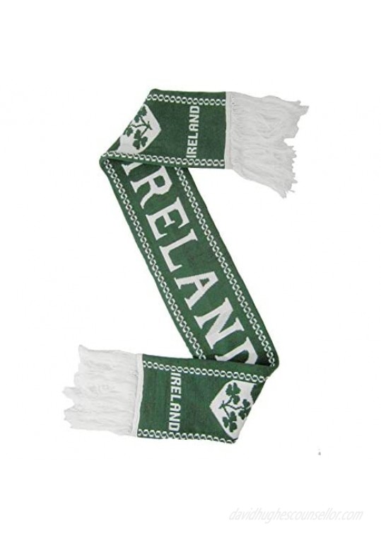 Irish Rugby Scarf - Ireland Scarf for Rugby and Soccer fans  Green