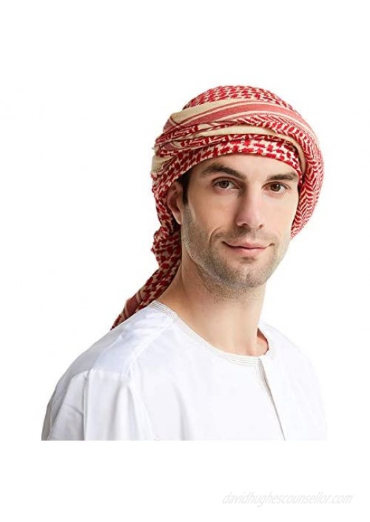 Men Muslim Arabian Shemagh 55 Headscarf