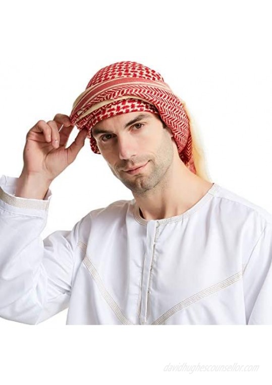 Men Muslim Arabian Shemagh 55 Headscarf