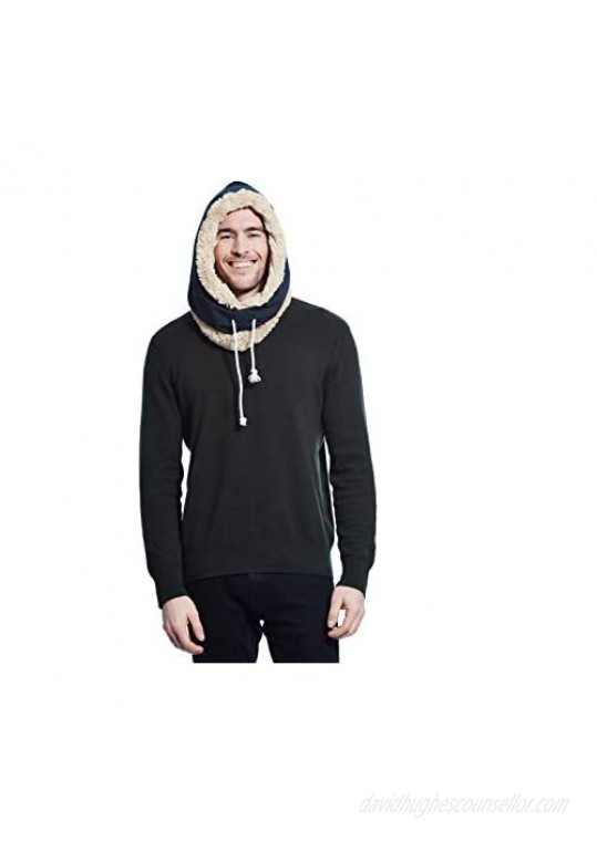 Yogibo Hoodibo - Warm Thermal Fleece Lined Ulta Warm Balaclava Hood - Cold Weather Scarf/Hat Combo for Skiing and Outdoors